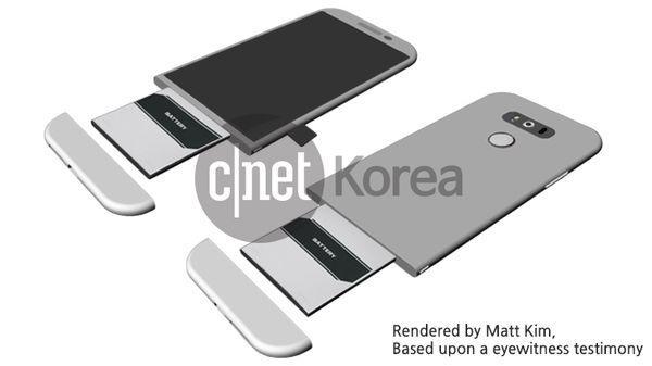 LG G5外观设计变动大 手机底部插槽很另类